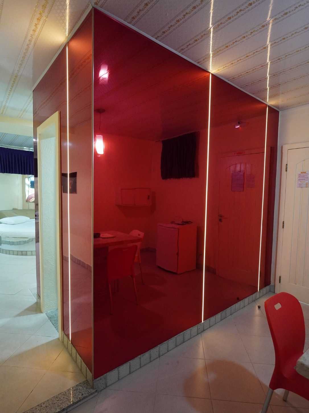 Espelhado Vermelho alternativo